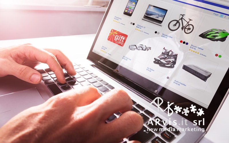 bici online, vendita bici online, ecommerce bici, arvis.it